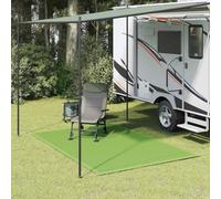 Juroupi Tent Carpet Light Green 250x300 cm HDPE,UV&Weather-Resistant Universal Carpet,Tent Carpet Outdoor Rug-4002273