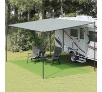 Juroupi Tent Carpet Light Green 300x500 cm HDPE,UV&Weather-Resistant Universal Carpet,Tent Carpet Outdoor Rug-4002281