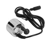 Juroupi Ultrasonic Mist Maker Copper Single Head Fog Machine for Pond Fireplace Landscape DC24V 650mA