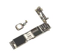 Juroupi Unlock Motherboard with Touch ID Fingerprint Unlocked Logic Board Replacement for Iphone 6 US Version (16GB)