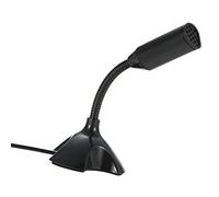 Juroupi USB Desktop Microphone 360° Adjustable Microphone Support Voice Chatting Recording Mic for PC Mac with a USB Port
