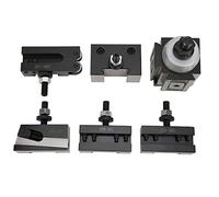 Juroupi Vane/Wing Holder Turning Integrated Five-Clamp/Holder Piston Tool Holder Set Fast Change US Type 250-100