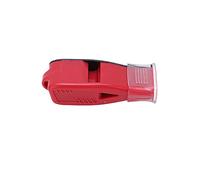 Juroupi Whistle Crasp Sound Light Weight Portable Adjustable Enviroment Friendly Sports Whistle for Soccer Basketball Volleyball (Red Black)