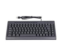 Juroupi Wired Keyboard Mini 87 Keys USB Desktop Notebook Computer Accessories for OfficeArabic (Arabic)