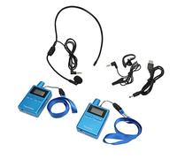 Juroupi Wireless Guide HiFi LCD Wireless Interpretation Equipment with Earbuds for Teaching Conference Training