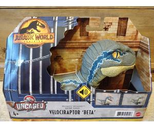 Jurrasic World Domination Rowdy Roars - VELOCIRAPTOR BETA - NEW MATTEL