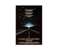 JURRYTHHTR Close Encounters of The Third Kind Poster Aesthetic Wall Art Canvas Cover Print Posters Modern Art Painting for Living Rooms 24x36inch(60x90cm) Unframe-style