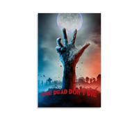 JURRYTHHTR The Dead Don't Die Movie Poster Aesthetic Wall Art Canvas Cover Print Posters Modern Art Painting for Living Rooms 24x36inch(60x90cm) Unframe-style