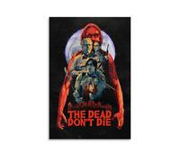 JURRYTHHTR The Dead Don't Die Movie Poster Aesthetic Wall Art Canvas Cover Print Posters Modern Art Painting for Living Rooms 16x24inch(40x60cm) Unframe-style