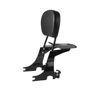 JURTBGF Motorcycle Passenger backrest Black Motorcycle Detachable Sissybar Backrest For For Sportster XL1200 XL883 1994-2003 Rear Passenger Luggage Backrests