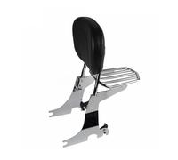 JURTBGF Motorcycle Passenger backrest Motorcycle Detachable Rear Passenger Sissy Bar Backrest For For Sportster XL 1200 883 1994-2003