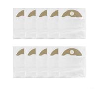 Jurtmy 10 Pack Vacuum Cleaner Bags for Karcher NT 221, for NT 22/1 Model, 2.5L Large Capacity, Dust Collection Bags, Non-Slip Top Design