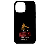 Jury Duty Survivor Civic Duty Humor Courtroom Trial Satire Case for iPhone 13 Pro Max
