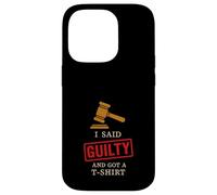 Jury Duty Survivor Civic Duty Humor Courtroom Trial Satire Case for iPhone 14 Pro