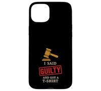 Jury Duty Survivor Civic Duty Humor Courtroom Trial Satire Case for iPhone 15 Plus