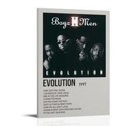 JURYEYRBGT Evolution by Boyz II Men Poster Wall Art Canvas Aesthetic Cover Poster Modern Print for Living Room Bed Room 24x36inch(60x90cm) Frame-style