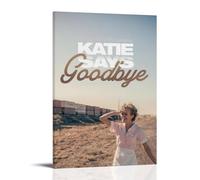 JURYEYRBGT Katie Says Goodbye Poster Wall Art Canvas Aesthetic Cover Poster Modern Print for Living Room Bed Room 12x18inch(30x45cm) Frame-style