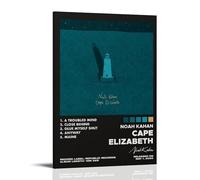 JURYEYRBGT Noah Kahan Album Elizabeth Poster Wall Art Canvas Aesthetic Cover Poster Modern Print for Living Room Bed Room 20x30inch(50x75cm) Frame-style