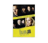JURYEYRBGT The Italian Job Poster Wall Art Canvas Aesthetic Cover Poster Modern Print for Living Room Bed Room 12x18inch(30x45cm) Unframe-style