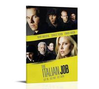 JURYEYRBGT The Italian Job Poster Wall Art Canvas Aesthetic Cover Poster Modern Print for Living Room Bed Room 20x30inch(50x75cm) Frame-style