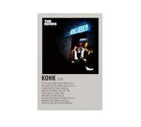 JURYEYRBGT The Kooks Konk Poster Wall Art Canvas Aesthetic Cover Poster Modern Print for Living Room Bed Room 20x30inch(50x75cm) Unframe-style