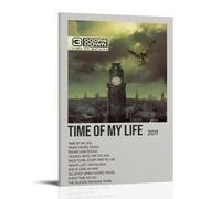 JURYEYRBGT Time Of My Life by 3 Doors Down Poster Wall Art Canvas Aesthetic Cover Poster Modern Print for Living Room Bed Room 12x18inch(30x45cm) Frame-style