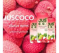 JUSCOCO Coconut water & Lychee 200ml (pack of 30 )