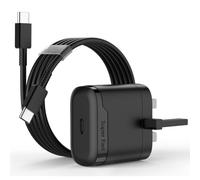 Juseisin 25W USB C Fast Charger Compatible with Samsung Galaxy S25 S24 S23 S22 Ultra FE A56 A55 A54 A52s A36 A35 A26 A22 A17 A16 A15 A12, Super Fast Charge UK Plug, Power Adapter with 1.5M Cable