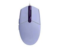 JUSHZ Computer Mouse Usb Mouse Gaming Mouse Ergonomic Wired Mice Pointing Device GRB Lighting Effect 2.4GHz Four-way Roller (Purple)