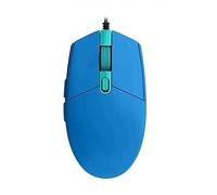 JUSHZ Computer Mouse Usb Mouse Gaming Mouse Ergonomic Wired Mice Pointing Device GRB Lighting Effect 2.4GHz Four-way Roller (blue)