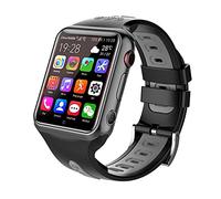 JUSHZ Smart Watch for Men Smart Watches for Women Smartwatch for Kids with Call Function Child 4G Video Call WiFi Internet Available GPS (Black,47.5x40x15mm)