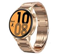 JUSHZ Smart Watch for Men Smart Watches for Women Smartwatch with Call Function Bluetooth Calling AI Assistant GPS Track Sports (44X11mm,gold2)