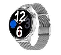 JUSHZ Smart Watch for Men Smart Watches for Women Smartwatch with Call Function Bluetooth Calling AI Assistant GPS Track Sports (44X11mm,silver1)