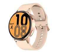 JUSHZ Smart Watch for Men Smart Watches for Women Smartwatch with Call Function Bluetooth Calling AI Assistant GPS Track Sports (44X11mm,Gold)
