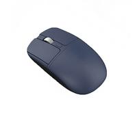 JUSHZ Wireless Mouse Computer Mouse for Laptop Gaming Bluetooth Ergonomic Mice Pointing Device Three Gears DPI Metal Non-slip Roller Plug and Play (109x36.5x61mm,blue)