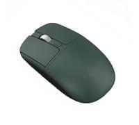 JUSHZ Wireless Mouse Computer Mouse for Laptop Gaming Bluetooth Ergonomic Mice Pointing Device Three Gears DPI Metal Non-slip Roller Plug and Play (109x36.5x61mm,green)