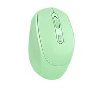 JUSHZ Wireless Mouse Computer Mouse for Laptop Gaming Bluetooth Rechargeable Ergonomic Mice Pointing Device Photoelectric 2.4GHz Dual Mode DPI Adjustment (101x63x35mm,green)