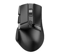 JUSHZ Wireless Mouse Computer Mouse for Laptop Usb Gaming Mouse Rechargeable Ergonomic Mice Pointing Device Photoelectric Double Roller USB 16000dpi Six-speed Adjustment (123x73x42MM,black)