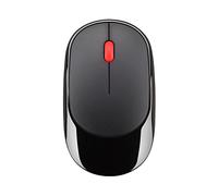 JUSHZ Wireless Mouse Computer Mouse for Laptop Usb Gaming Rechargeable Ergonomic Mice Pointing Device Ergonomics Four-way Scroll Wheel 2.4G Photoelectric Rechargeable (108x59x23mm,black)
