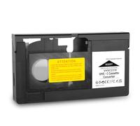 Jusimi VHS to Digital Converter, VHS-C Cassette Adapter Compatible with JVC/RCA/VHS-C/SVHS Camcorders, Convert VHS Tapes to Digital via USB, NOT for 8mm/MiniDV/Hi8