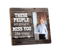 Jusitakeet Friends Moving Away Picture Frame Gifts, We Will Miss You Photo Frame, Picture Frames Gifts For Boss Bestie Collage Teacher Coworker, Farewell Leaving Job Gifts -H02