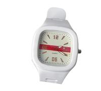 JUSKAQZYI Wristwatch Unisex Square Simple Quartz Watch Easy to Read Dial Casual Fashion Wristwatch for Men and Women Bracelet Watch(Wei)