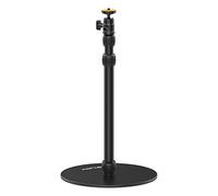 JUSMO Aluminium Projector Floor Stand for Nebula/XGIMI, 16.5-34.6" Height Adjustable, Compatible with Projector/Camera/Phone/GoPro/Webcam/Lights