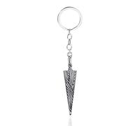 JUSONGKWCP 2 Pcs Hollow Knights Nail Keychain Necklace Game Pure Nail Accessories Metal Pendant Jewellery (keychain)