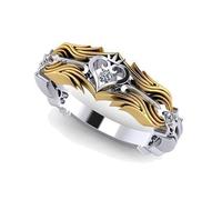 JUSONGKWCP Kingdoms Hearts Ring Sora Cosplay Accessories Logo Ring Kingdoms Hearts Figure Jewellery, Size 6-10