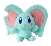 JUSONGKWCP Kirbys Elfilin Plush Toys Kirbys and The Forgotten Lands Doll Green Kirbys Figure Merch Party Decor Plush Dolls Cute Kirbys Pillow 28 Cm / 11 Inches