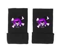 JUSONGKWCP Murders Drones Winter Gloves - Men Women Half-wrap Warm Running Gloves - Lightweight Windproof Anti-Slip - Black