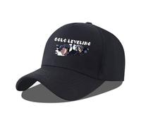 JUSONGKWCP Solo Levelings Baseball Hat Anime Figure Baseball Cap Solo Levelings Fashion Sunscreen Breathable Hat for Outdoor Sports (3)