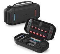 JUSPRO Carrying Case for Nintendo Switch 2, Hard Shell Travel Case with Large Storage for Console & Accessories