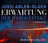 JUSSI ADLER-OLSEN - ERWARTUNG. DER MARCO-EFFEKT (8 CD) HÖRBUCH NEW